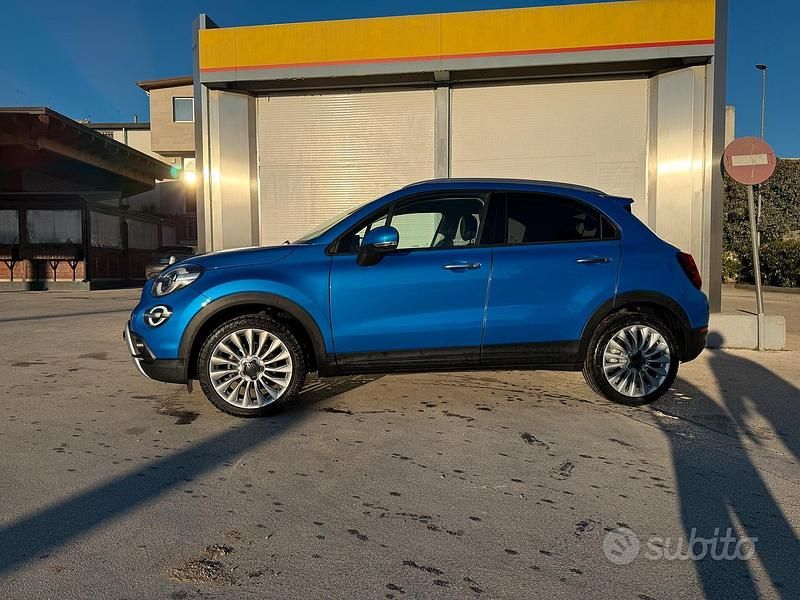 Usata Fiat 500X Cross 120 CV (88 kW) 2019 Blu SUV