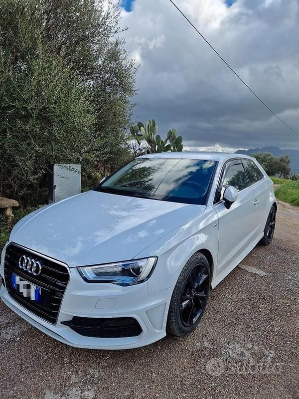 Usata Audi A3 2015 Bianco Berlina