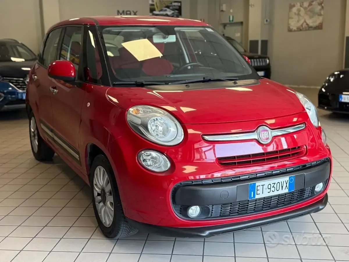Usata Fiat 500L Pop 85 CV (62 kW) 2014 Rosso Monovolume