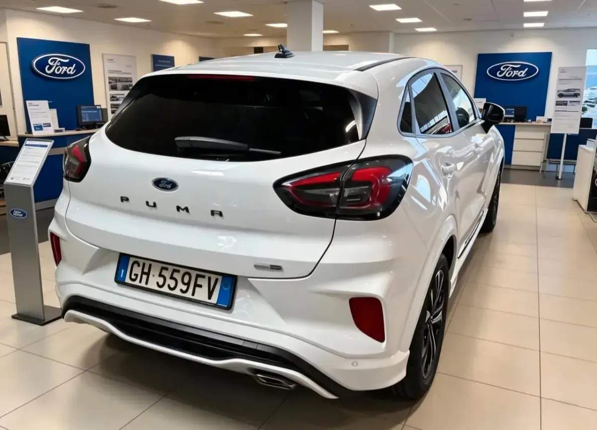 Usata Ford Puma ST-Line 125 CV (91 kW) 2021 Bianco SUV