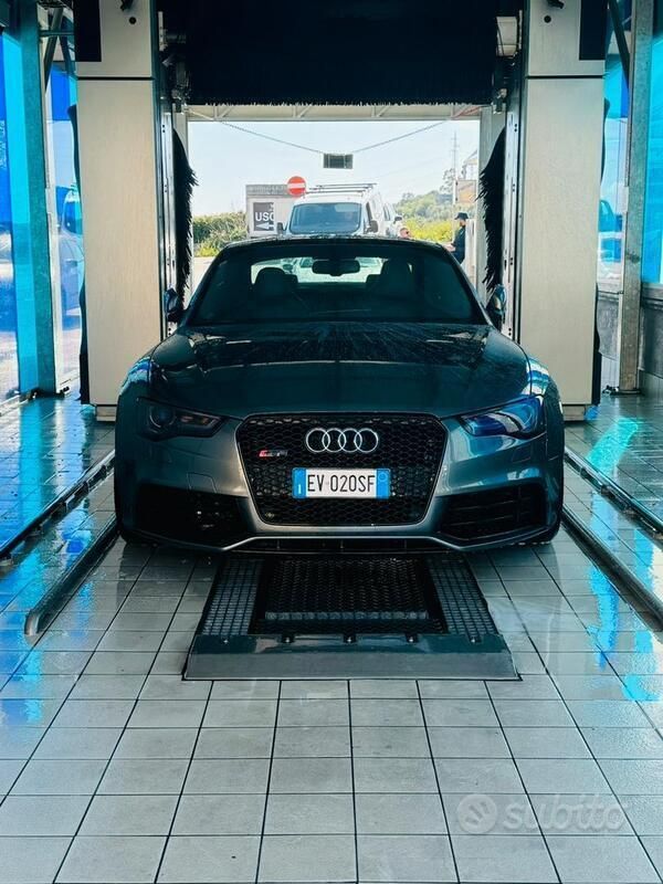 Usata Audi RS5 450 CV (330 kW) 2015 Grigio Coupé