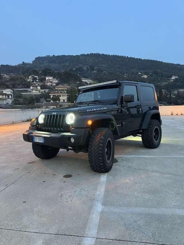 Usata Jeep Wrangler Rubicon 177 CV (130 kW) 2010 Nero SUV