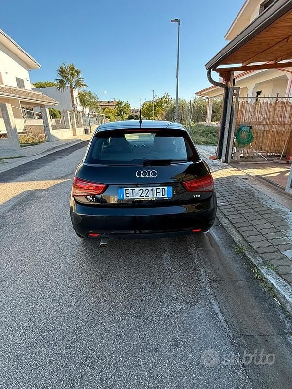 Usata Audi A1 Sportback S-Line 90 CV (66 kW) 2013 Nero Utilitaria