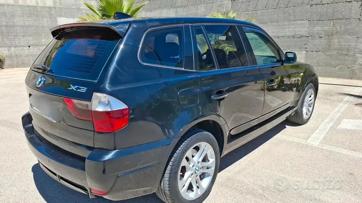 Usata BMW X3 177 CV (130 kW) 2007 Nero SUV