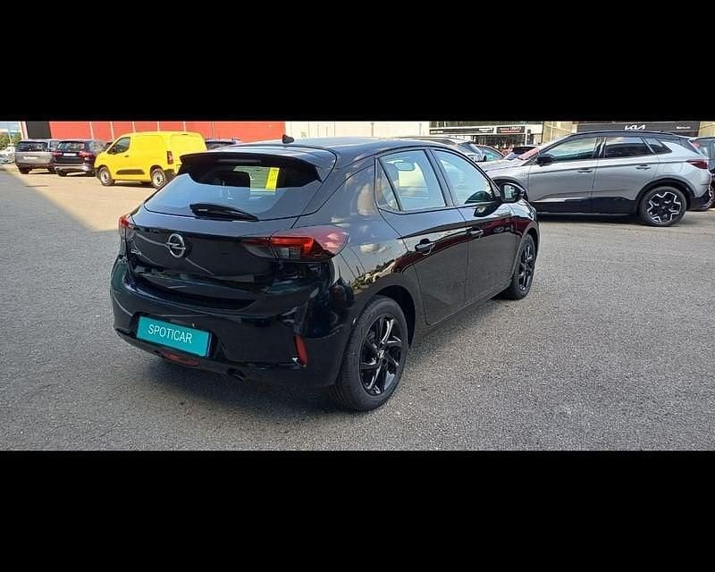Usata Opel Corsa Design & Tech 75 CV (55 kW) 2022 Nero Berlina