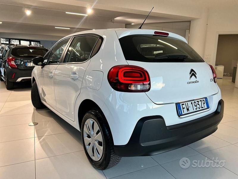 Usata Citroën C3 Feel 102 CV (75 kW) 2019 Bianco Utilitaria