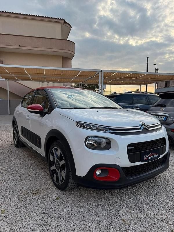 Usata Citroën C3 PureTech 82 CV (60 kW) 2017 Bianco Berlina