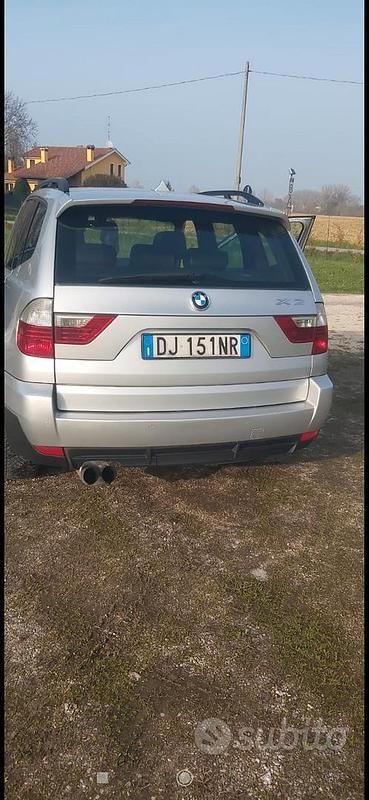 Usata BMW X3 Sport Line 177 CV (130 kW) 2008 Grigio SUV