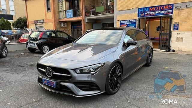 Usata Mercedes CLA220 Shooting Brake Premium 190 CV (139 kW) 2021 Grigio scuro Station wagon
