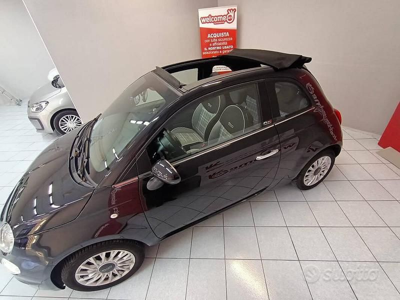 Usata Fiat 500C Lounge 2020 Nero Cabrio