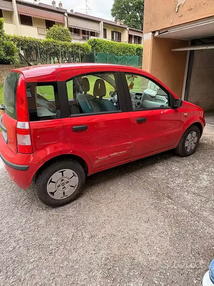 Usata Fiat Panda 54 CV (39 kW) 2004 Rosso Utilitaria