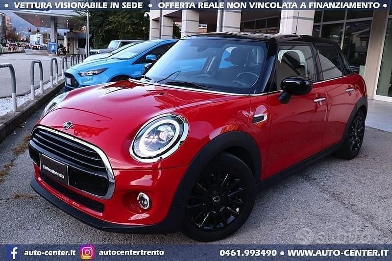 Usata Mini Cooper 136 CV (100 kW) 2019 Rosso Utilitaria