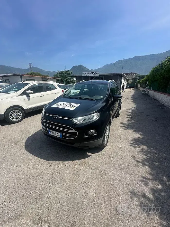 Usata Ford Ecosport 95 CV (69 kW) 2017 Nero SUV