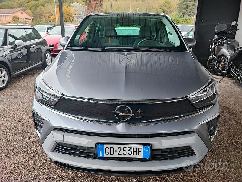 Usata Opel Crossland X Ultimate 130 CV (95 kW) 2021 Grigio SUV