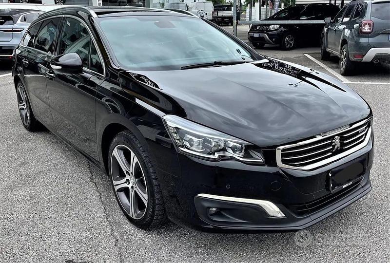 Usata Peugeot 508 SW Allure 181 CV (133 kW) 2016 Nero Station wagon