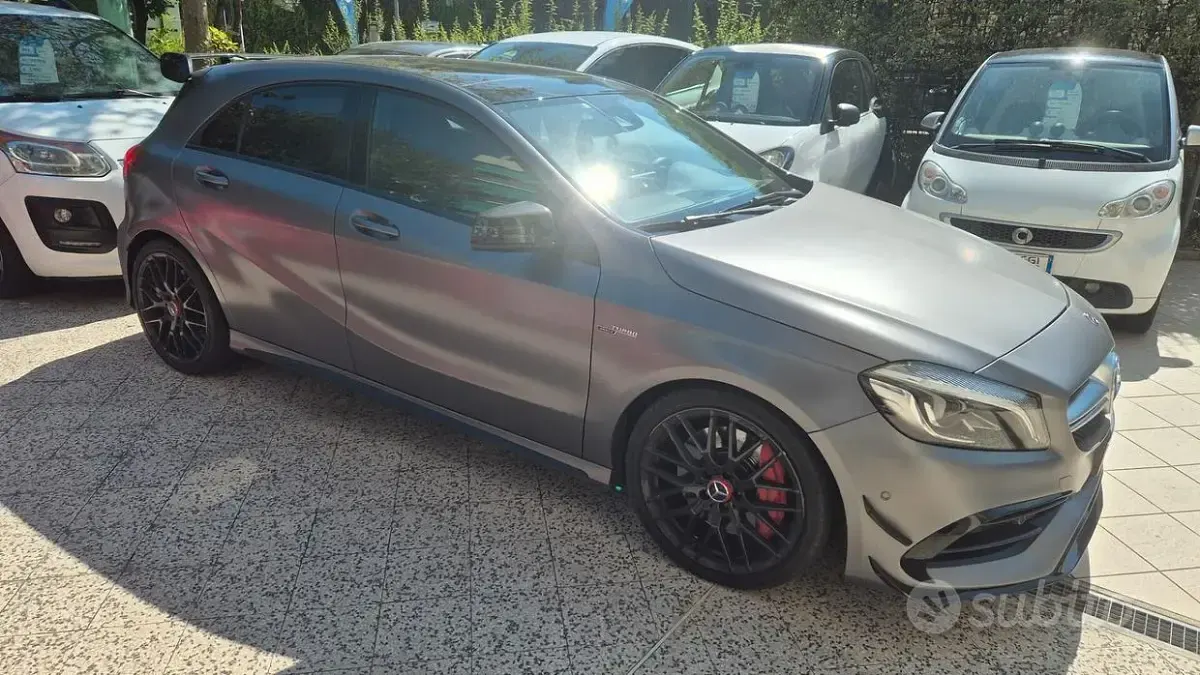 Usata Mercedes A45 AMG AMG 381 CV (280 kW) 2018 Grigio Utilitaria