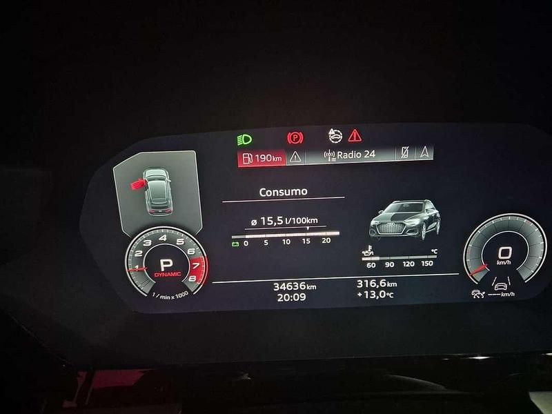 Usata Audi A3 Attraction 150 CV (110 kW) 2020 Grigio Berlina