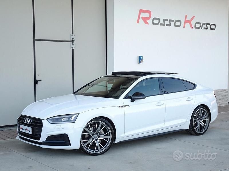 Bianco Usata 2019 Audi A5 Sportback S-Line Due volumi | 31.900 € (Cara) - Immagine 1/4