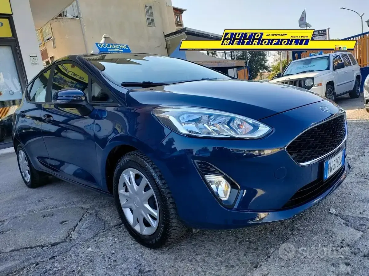 Usata Ford Fiesta Business Edition 86 CV (63 kW) 2019 Bluazzurro Utilitaria