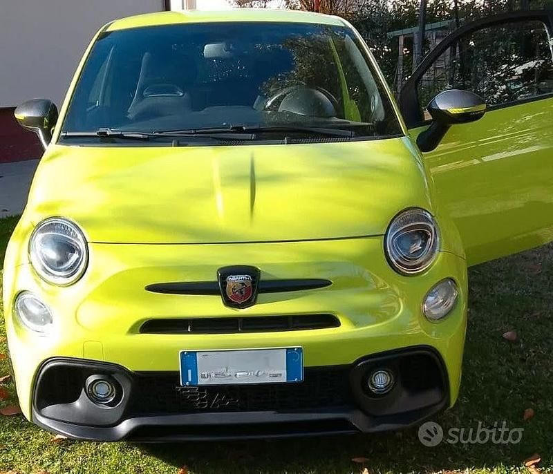 Usata Abarth 595 Pista 160 CV (117 kW) 2019 Verde Utilitaria