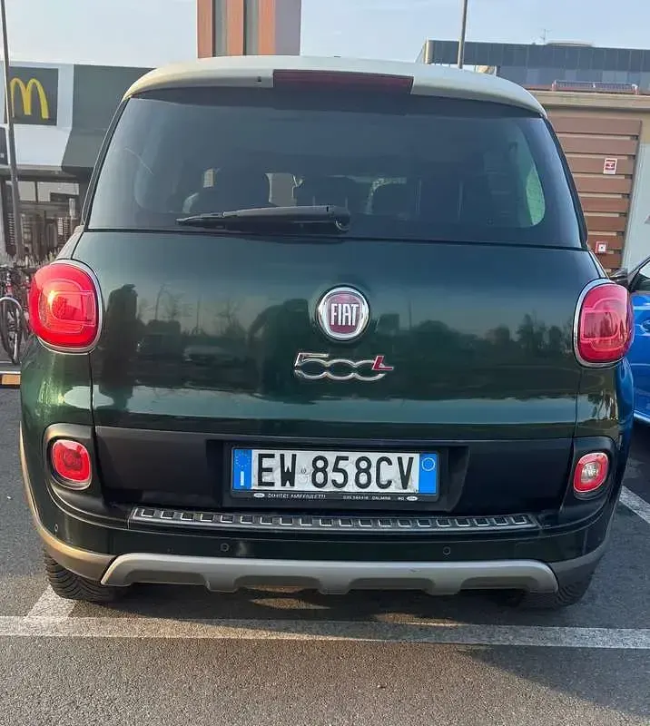 Usata Fiat 500L Trekking 120 CV (88 kW) 2014 Verde Monovolume
