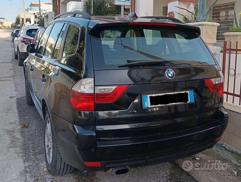 Usata BMW X3 177 CV (130 kW) 2009 Nero SUV