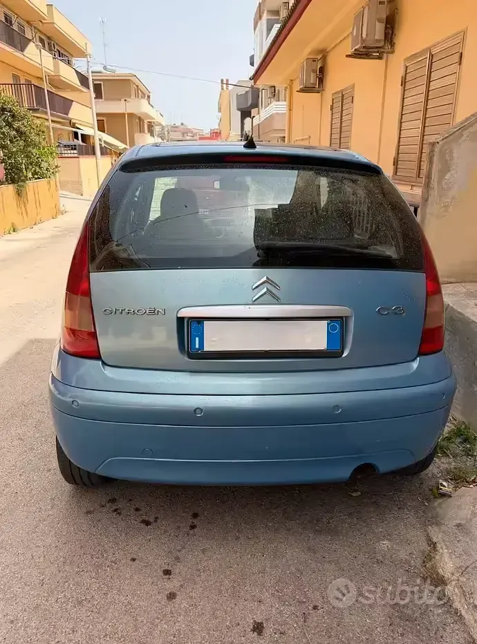 Usata Citroën C3 Exclusive 73 CV (53 kW) 2005 Blu Utilitaria