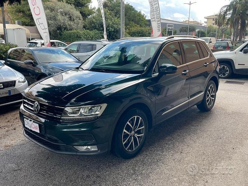 Usata VW Tiguan Style 116 CV (85 kW) 2017 Verde SUV