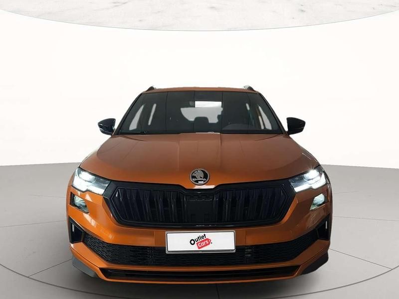 Nuova Skoda Karoq SportLine 150 CV (110 kW) 2025 Arancione sunset metallizzato SUV