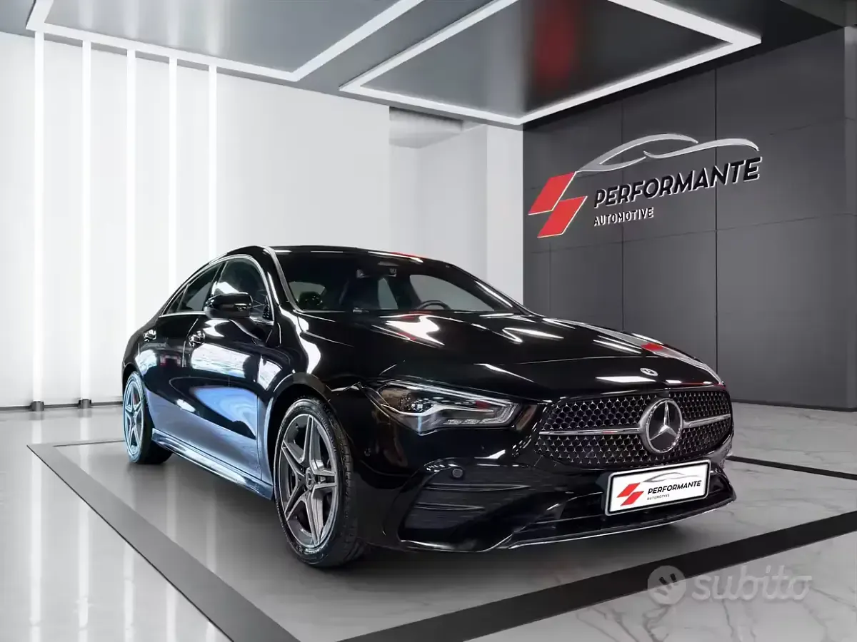 Usata Mercedes CLA180 AMG Line Premium Plus 136 CV (100 kW) 2025 Nero Coupé
