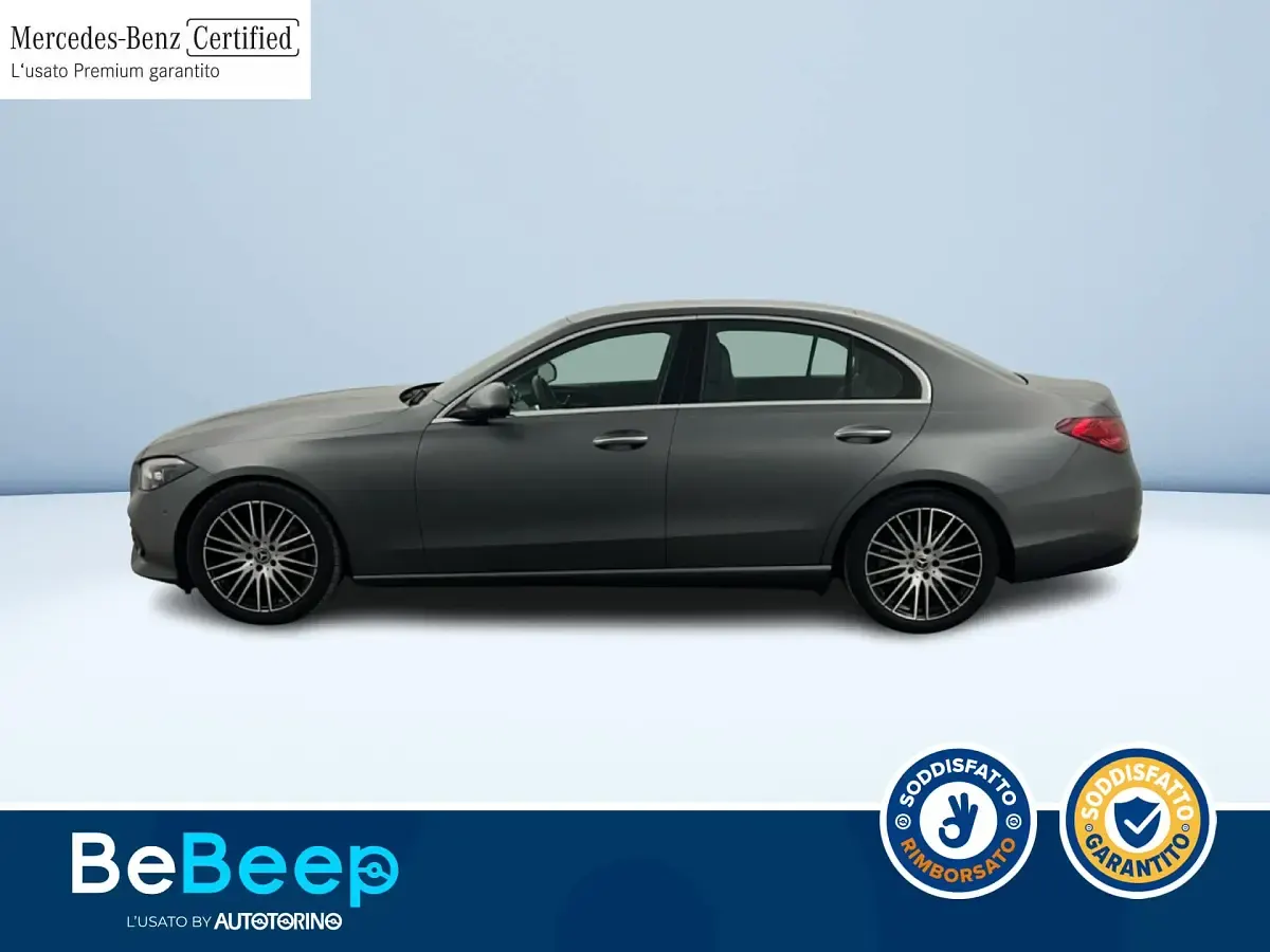 Usata Mercedes C200 204 CV (150 kW) 2022 Grigio metallizzato Berlina