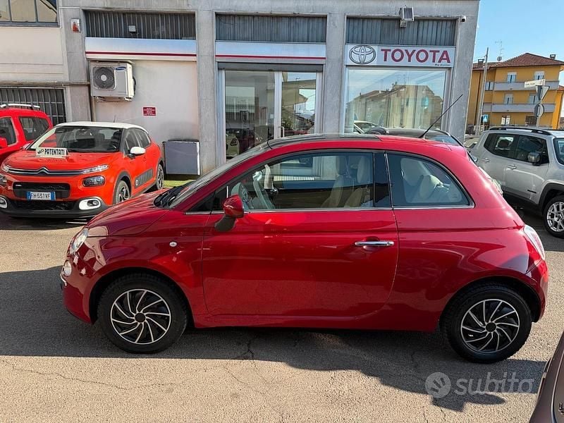 Usata Fiat 500 Pop 69 CV (50 kW) 2012 Rosso Berlina
