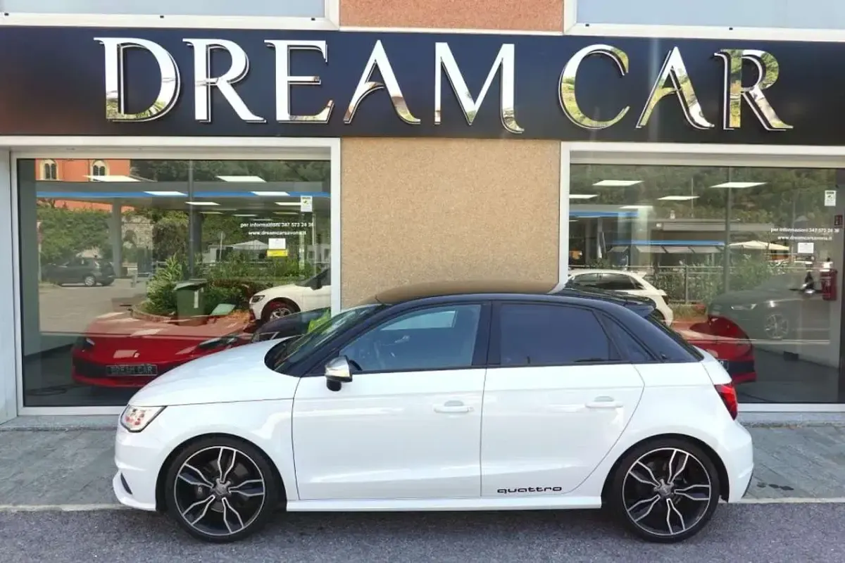 Usata Audi S1 Ambiente 231 CV (169 kW) 2017 Bianco Utilitaria