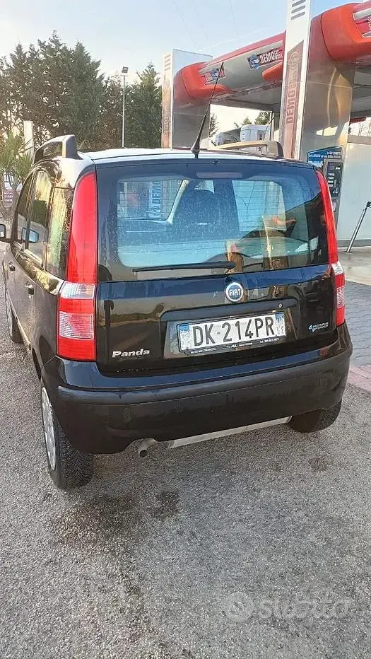 Usata Fiat Panda 60 CV (44 kW) 2007 Nero Utilitaria