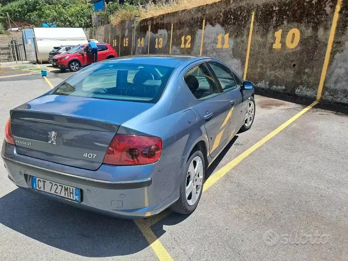 Usata Peugeot 407 136 CV (100 kW) 2005 Grigio Berlina