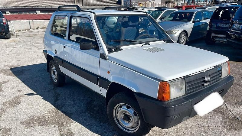 Usata Fiat Panda 4x4 54 CV (39 kW) 1997 Bianco Utilitaria