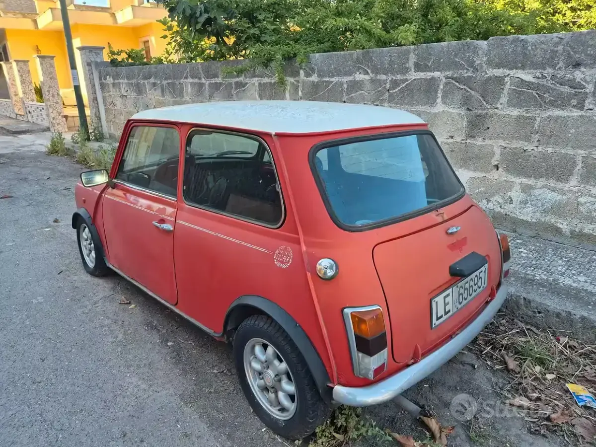 Usata Mini Cooper 63 CV (46 kW) 1992 Rosso Utilitaria