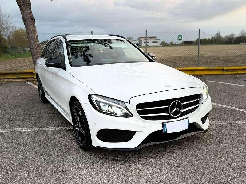 Usata Mercedes C250 Premium 204 CV (150 kW) 2016 Bianco Station wagon
