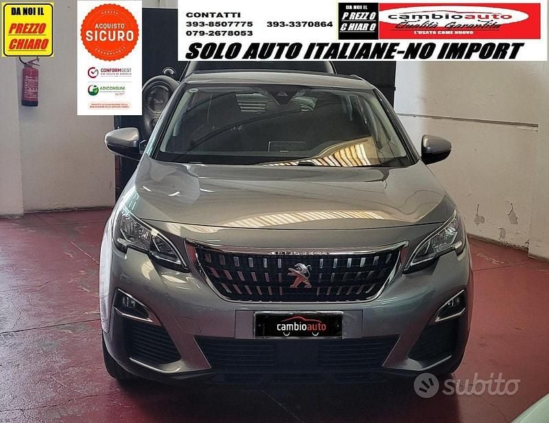 Usata Peugeot 3008 Business-Line 131 CV (96 kW) 2018 Grigio SUV