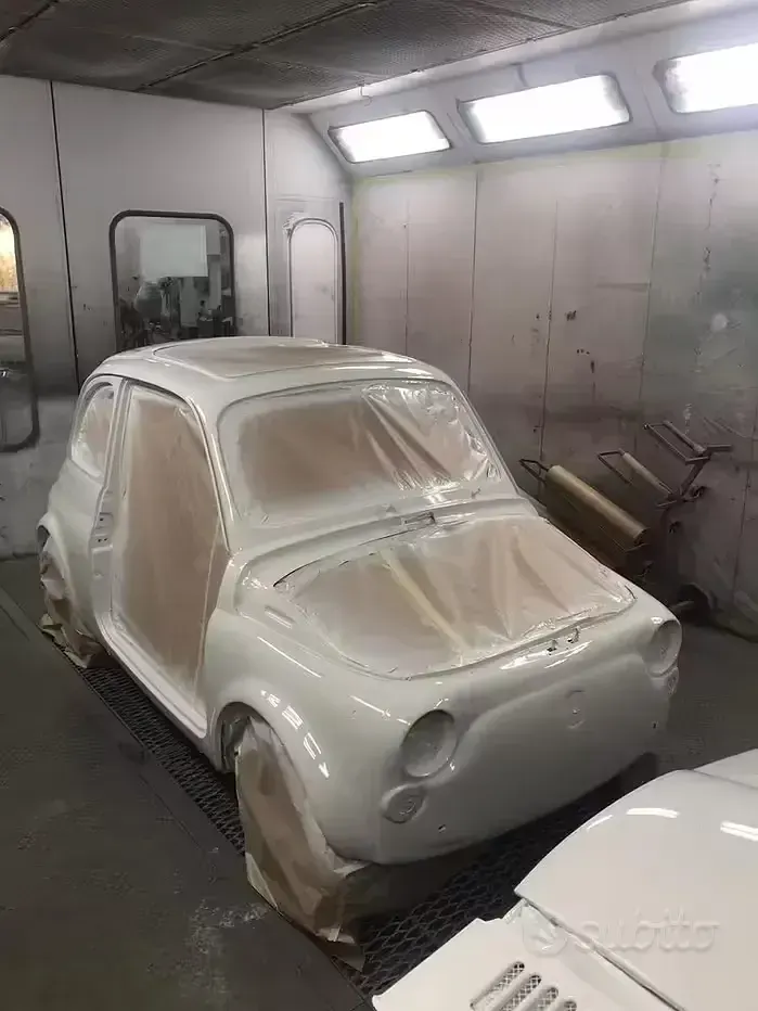 Usata Fiat 500 1960 Giallo Utilitaria