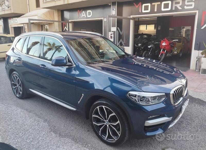 Usata BMW X3 M Sport 190 CV (139 kW) 2021 Blu SUV