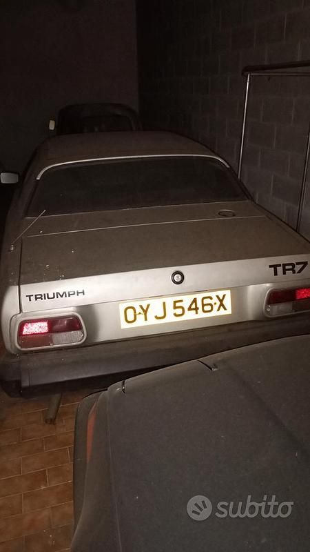 Usata Triumph TR7 1980 Grigio Berlina