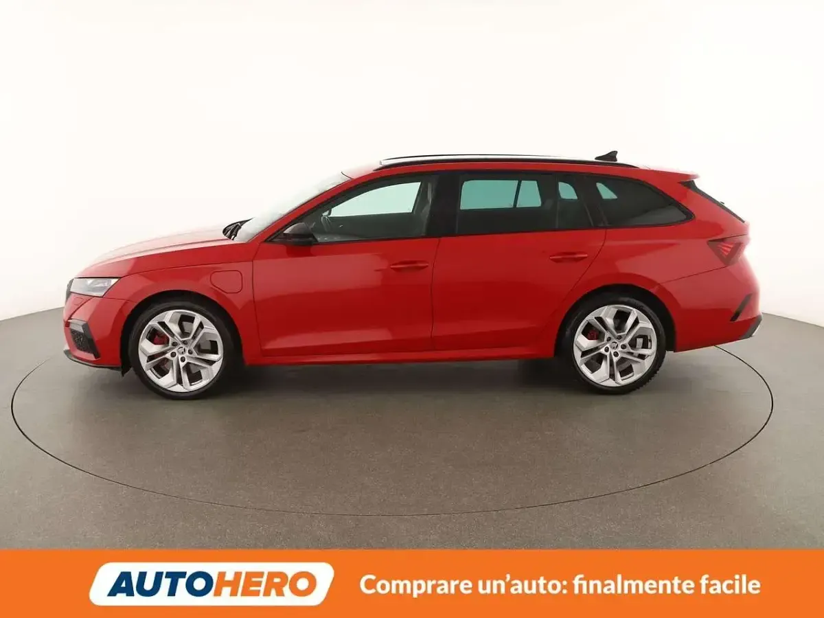 Usata Skoda Octavia RS 245 CV (180 kW) 2021 Rosso Station wagon