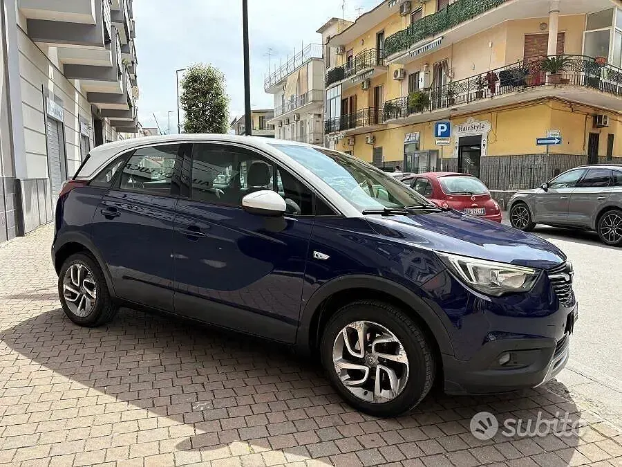 Usata Opel Crossland X Innovation 83 CV (61 kW) 2019 Blu SUV