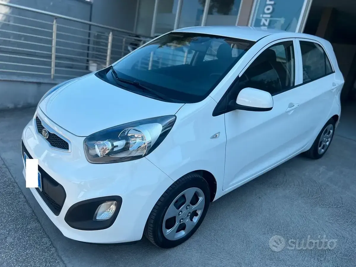 Usata Kia Picanto 69 CV (50 kW) 2011 Bianco Utilitaria