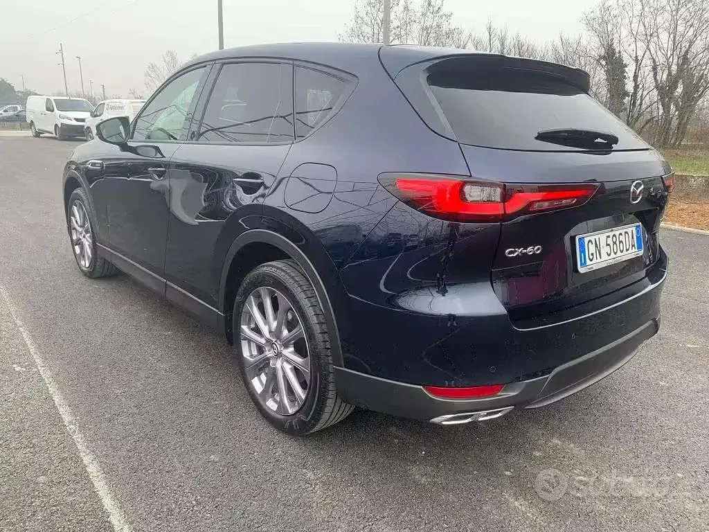 Usata Mazda CX-60 200 CV (147 kW) 2023 Blu SUV
