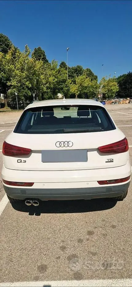 Usata Audi Q3 150 CV (110 kW) 2016 Bianco SUV