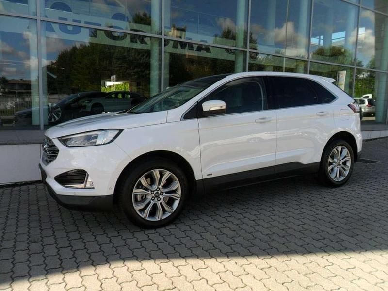 Usata Ford Edge Titanium S 238 CV (175 kW) 2020 Bianco frozen SUV