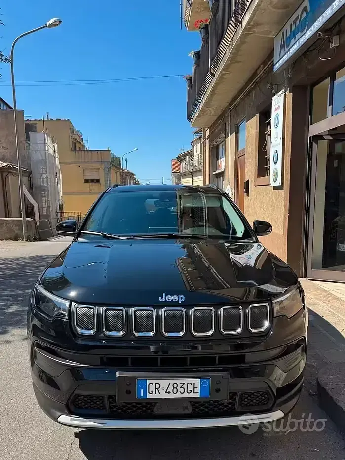 Usata Jeep Compass Limited 131 CV (96 kW) 2023 Nero SUV