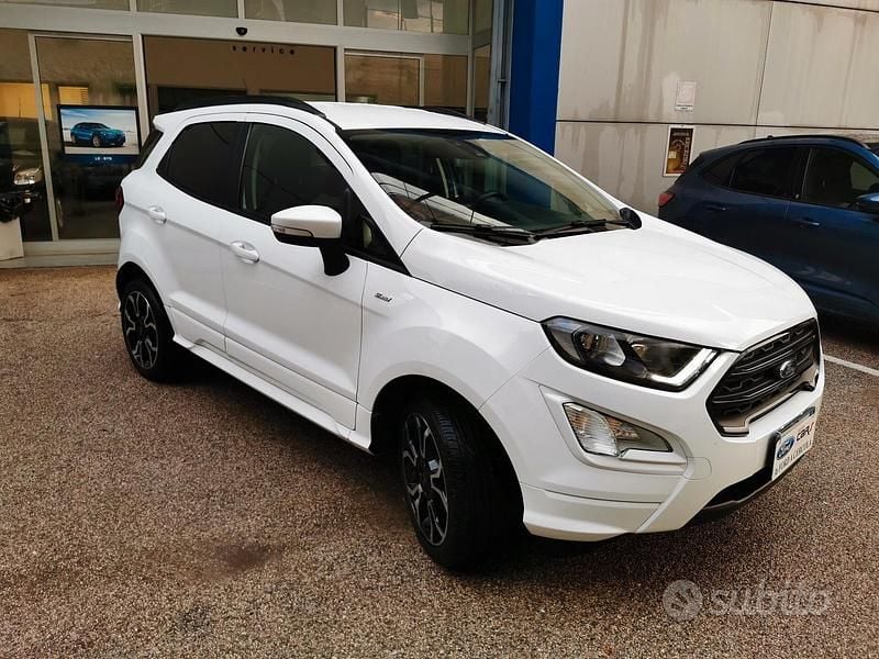 Usata Ford Ecosport ST-Line 125 CV (91 kW) 2021 Bianco SUV